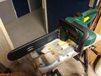 Te koop;electrische kettingzaag, Doe-het-zelf en Verbouw, Gereedschap | Zaagmachines, Ophalen, Gebruikt, Top craft, Kettingzaag