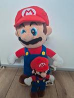 Super Mario knuffels maat 50 cm en 25 cm, Ophalen of Verzenden, Zo goed als nieuw, Overige typen