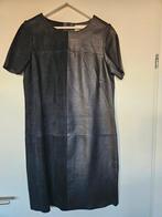 Leren jurk met suède (Promiss), Kleding | Dames, Jurken, Maat 38/40 (M), Promiss, Blauw, Ophalen of Verzenden