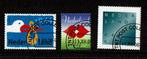 Nederland NVPH 2482-2484 gestempeld, Postzegels en Munten, Postzegels | Nederland, Verzenden, Na 1940, Gestempeld