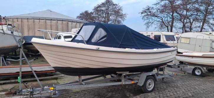 adria antaris 501 yanmar diesel 11 pk buiskap helmhout sloep, Watersport en Boten, Sloepen, Gebruikt, 10 tot 30 pk, 3 tot 6 meter