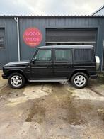 Mercedes G500 / 2002 Zwart / GAS ! / Blijft youngtimer 2027, Automaat, Euro 5, Zwart, 296 pk