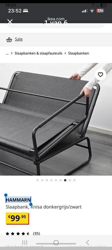 Ikea slaapbank beschikbaar voor biedingen