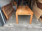 Massieve eettafel, Huis en Inrichting, Ophalen, Gebruikt, 50 tot 100 cm, Vijf personen of meer