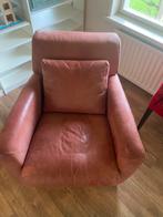 Leren Linteloo fauteuil, Gebruikt, 75 tot 100 cm, Ophalen