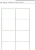 PAX Frame voor schuifdeurpaar met rail, wit, 150x236 cm, Huis en Inrichting, Kasten | Kledingkasten, Ophalen, 200 cm of meer, 150 tot 200 cm