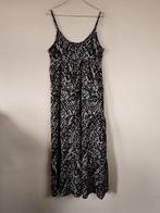 Zomerse jurk / mouwloos / print / zwart / wit / M-L /, Maat 38/40 (M), Albert Cuypstr 168a, Primark, Zwart