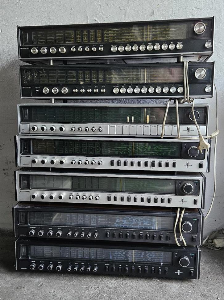 Philips tuners / versterkers, Audio, Tv en Foto, Tuners, Niet werkend, Ophalen