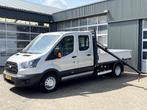 Ford Transit 350 2.0 TDCI L3 DC Laadkraan Telefoonverbinding, Auto's, Bestelauto's, 4 cilinders, 7 stoelen, Bedrijf, Ford