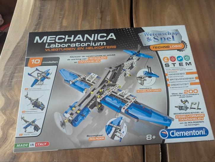 Mechanica Laboratorium Vliegtuigen en Helikopters, Kinderen en Baby's, Speelgoed | Educatief en Creatief, Nieuw, Bouwen, Ontdekken