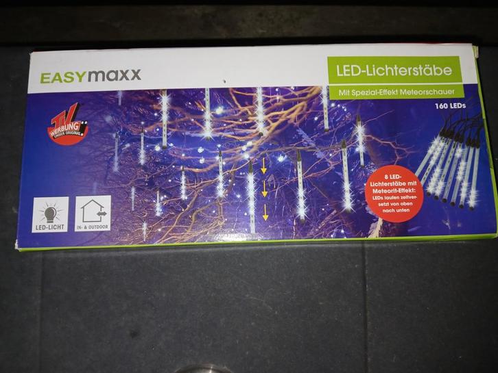 kerst led lichtstaven 8 stuks nieuw in de doos, Diversen, Kerst, Nieuw, Verzenden