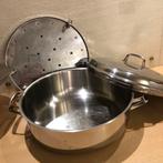Hackman stoompan - 5 liter, Huis en Inrichting, Keuken | Potten en Pannen, Ophalen, Gebruikt, Overige materialen, Kookpan of Snelkookpan
