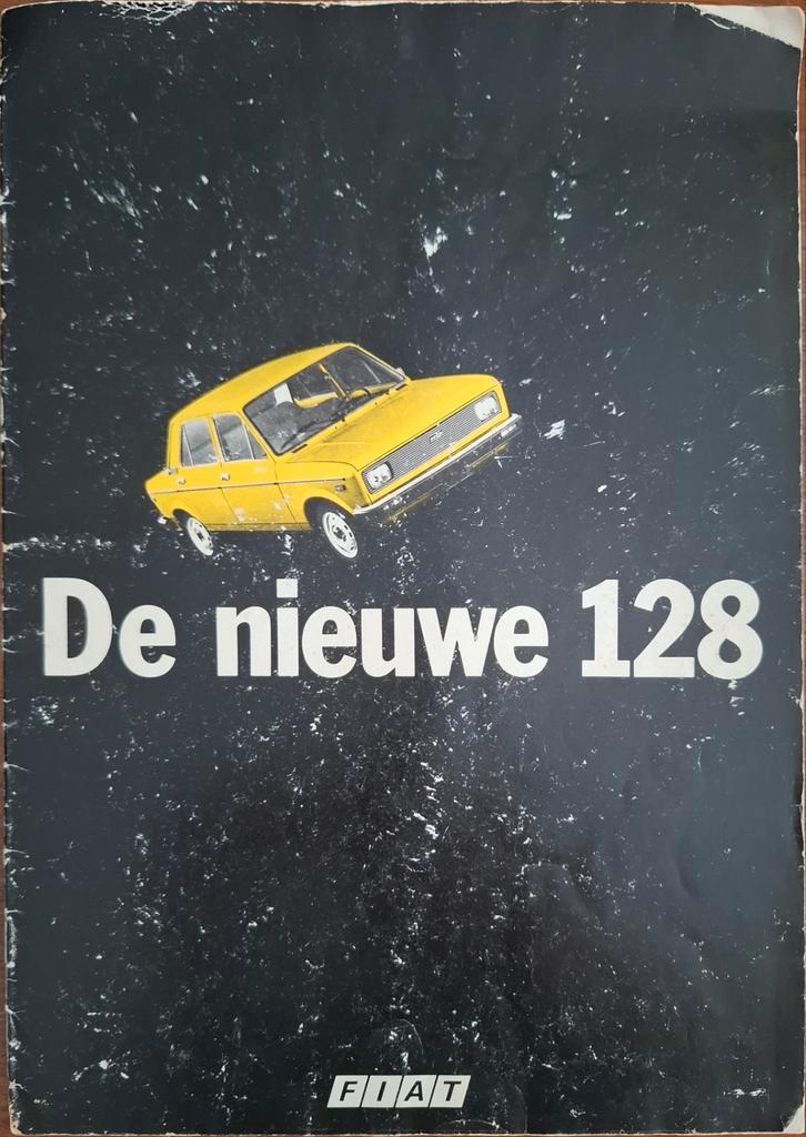 Fiat 128 1600cc Verkoopbrochure - Zeldzaam!, Boeken, Auto's | Boeken, Gelezen, Ophalen of Verzenden