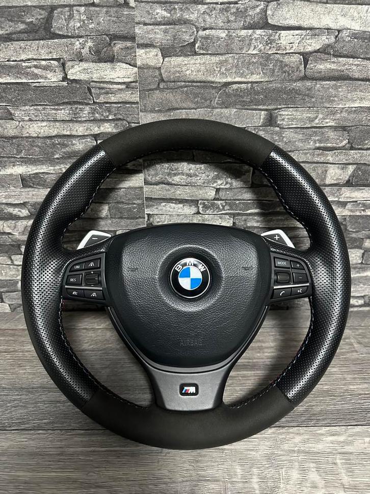 BMW M Sport Stuurwiel BMW F01 F07 F10 F11 F12 serie 5 6 7, Auto-onderdelen, Besturing, BMW, Gebruikt, Ophalen of Verzenden