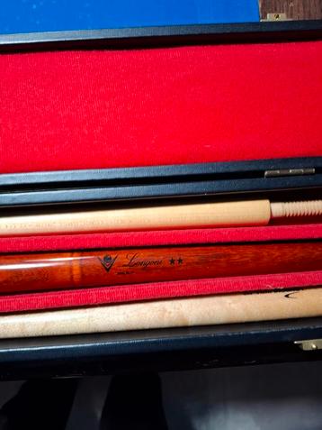 Biljartkeu Longoni ** 2 toppen 10 en 12 mm gew 520 en 533 gr beschikbaar voor biedingen