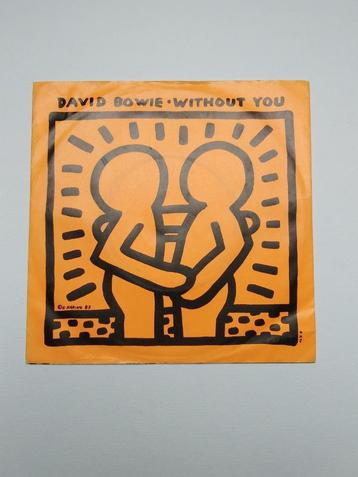 Keith Haring Record Art / David BOWIE "Without You" 