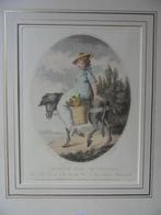 Thomas Gaugain (1756-1812) Country girl of Tuscany, 1794, Antiek en Kunst, Ophalen of Verzenden