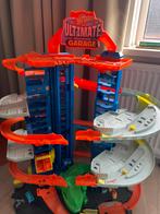 Hot wheels city robot trex garage, Ophalen, Zo goed als nieuw, Handmatig, Hot Wheels