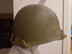 Us WW2 M1 helmet repro, Ophalen of Verzenden, Amerika, Helm of Baret