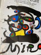 Miro tentoonstellings-poster 1971 Galerie Maeght in lijst, Print, Gebruikt, Ophalen of Verzenden, 50 tot 75 cm