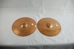 Zildjian ZBT hihats met aangebrachte rivets1030/1030gr. 14", Muziek en Instrumenten, Ophalen of Verzenden, Gebruikt, Drums of Percussie