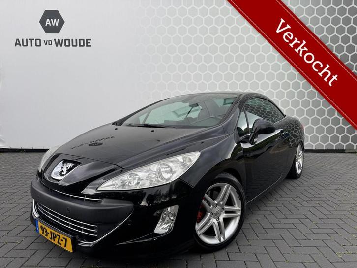 Peugeot 308 CC 1.6 THP Feline Cabrio Leer Stoelverwarming, Auto's, Peugeot, Bedrijf, Airconditioning, Alarm, Bluetooth, Climate control