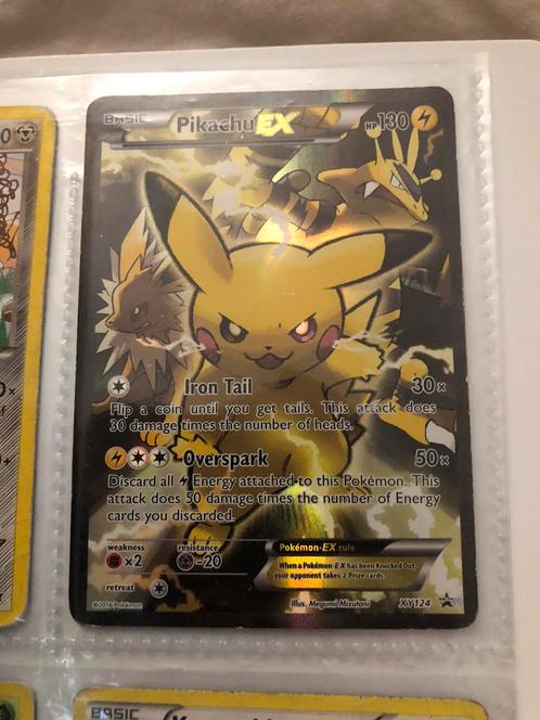 Pikachu xy124, Hobby en Vrije tijd, Verzamelkaartspellen | Pokémon, Zo goed als nieuw, Losse kaart, Foil, Ophalen of Verzenden