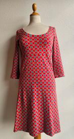 Tante Betsy retro rode jurk blauwe bloemen- maat S, Tante Betsy, Tante Betsy, ., Ophalen of Verzenden