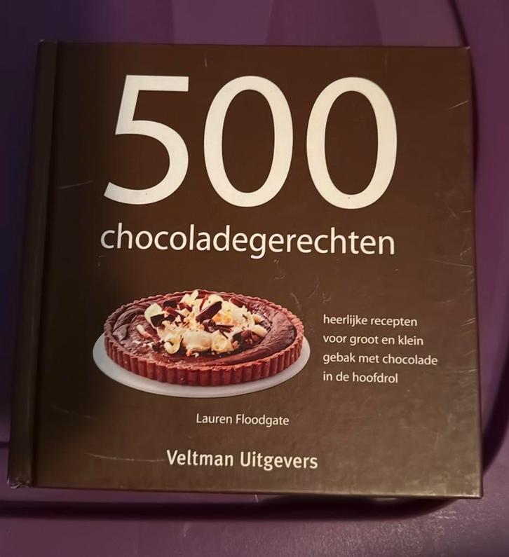 L. Floodgate - 500 chocoladegerechten, Boeken, Kookboeken, Zo goed als nieuw, Italië, Ophalen of Verzenden