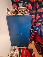 1 McQueen kinderbed + 2 kasten., 85 tot 100 cm, Gebruikt, Ophalen of Verzenden, Lattenbodem