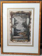 Kopergravure "Interroga Pisces" van Scheuchzer (1731), Antiek en Kunst, Ophalen of Verzenden