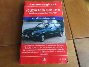Vraagbaak Volkswagen Golf, Golf GTi, Golf Syncro, VW Jetta beschikbaar voor biedingen