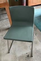 6x IKEA Bernhard stoelen – groen leerlook met chroom frame, Ophalen, Zo goed als nieuw, Overige kleuren