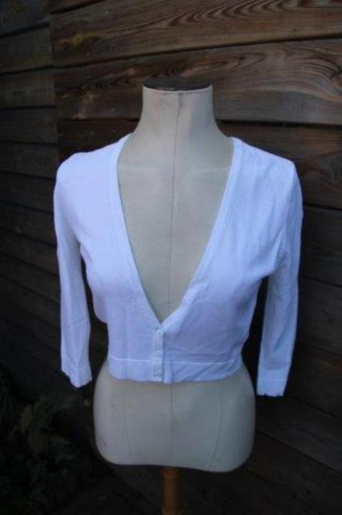 Vest/ Bolero wit Claudia Strater mt 38 Vaste prijs AANBIEDIN, Kleding | Dames, Truien en Vesten, Zo goed als nieuw, Maat 38/40 (M)