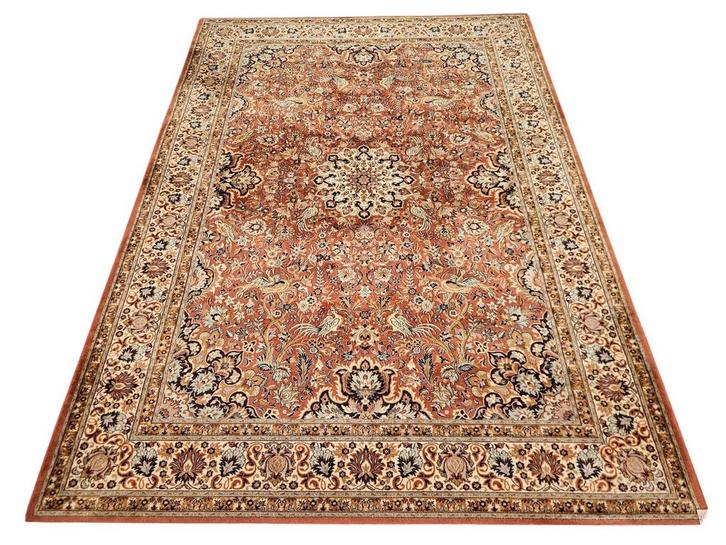 Vintage Perzisch wol vloerkleed Galaxie orange 250x350cm, Huis en Inrichting, Stoffering | Tapijten en Kleden, Zo goed als nieuw