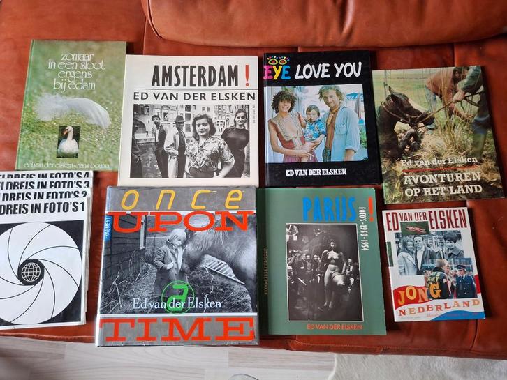 Diverse fotoboeken van Ed van der Elsken, Boeken, Kunst en Cultuur | Fotografie en Design, Zo goed als nieuw, Fotografen, Ophalen