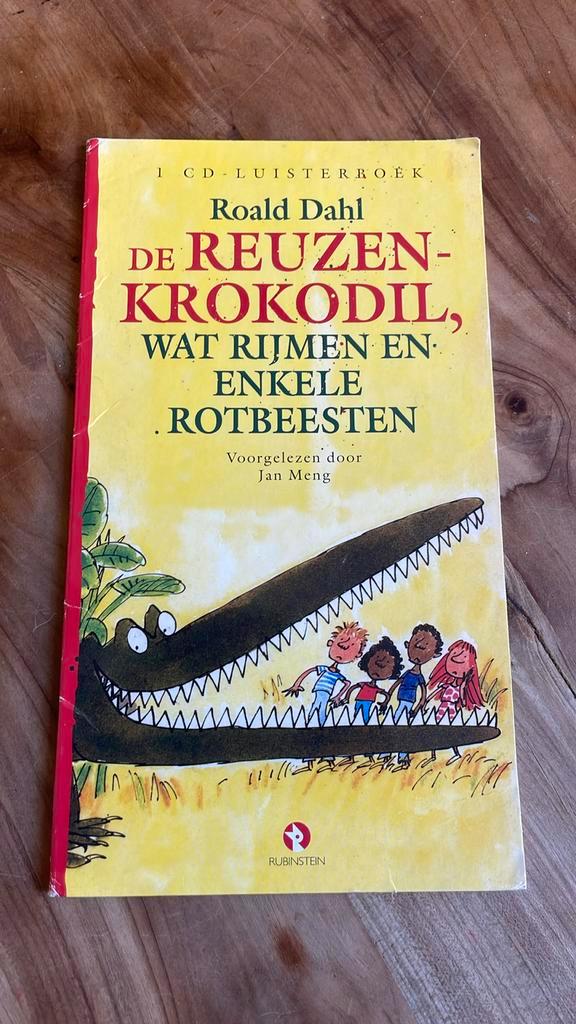 De reuzenkrokodil, wat rijmen en enkele rotbeesten, Boeken, Luisterboeken, Ophalen of Verzenden