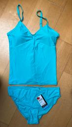 Turqoise tankini maat M, Nieuw, Ophalen of Verzenden, Dutchy swimwear, Zwart