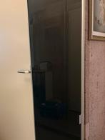 Billy Vitrinedeur 40x192cm - Zwart Glas, Ophalen, Overige materialen, Gebruikt, 200 cm of meer