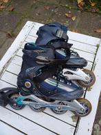 Skeelers maat 36 – ABEC 7 – donkerblauw, Overige merken, Gebruikt, Ophalen of Verzenden, Inline skates 4 wielen