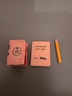 Boek van Tressy (2/3 cm), met stenograafboekje plus potlood!, Verzamelen, Gebruikt, Onbekend, Ophalen of Verzenden, Onbekend