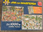 Jan van Haasteren kerstdiner en de kerstbomenmarkt, Hobby en Vrije tijd, Denksport en Puzzels, Ophalen of Verzenden, Zo goed als nieuw