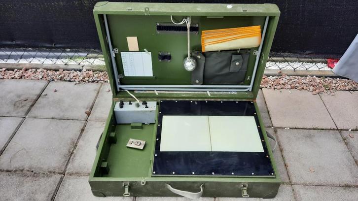 Militaire DDR / NVA officiers Veld Werk Koffer, Zeldzaam, Verzamelen, Militaria | Algemeen, Landmacht, Overige typen, Duitsland