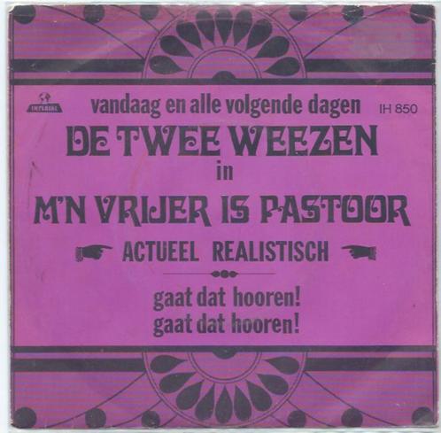 De Twee Weezen- M'n Vrijer is Pastoor, Cd's en Dvd's, Vinyl | Nederlandstalig, Gebruikt, Levenslied of Smartlap, Overige formaten