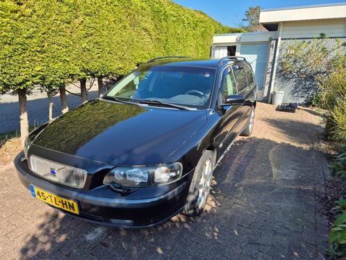 Volvo V70 2.5 T AWD AUT 2004 Zwart, Auto's, Volvo, Particulier, V70, ABS, Adaptieve lichten, Airbags, Airconditioning, Alarm, Android Auto