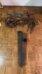 Antieke Spinnewiel met Kaardebollen - Compleet, Antiek en Kunst, Ophalen