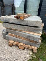 Betontegels Sim Beton 100x100x12 cm - 11 stuks, Ophalen, Gebruikt, 10 m² of meer, Beton