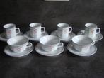 4 koffiekopjes + 3 theekopjes  DE servies, Huis en Inrichting, Keuken | Servies, Ophalen of Verzenden, Zo goed als nieuw, Overige stijlen