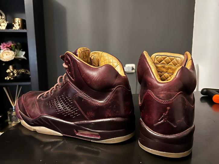 Air Jordan 5 Retro Premium Bordeaux - Maat 46,5, Kleding | Heren, Schoenen, Gedragen, Sneakers of Gympen, Overige kleuren, Ophalen
