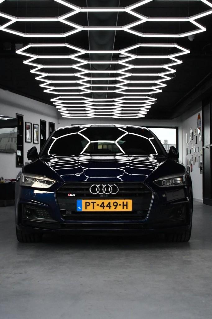 Audi S5 Sportback 3.0 Tfsi Quattro 354pk Tiptron 2017 Blauw, Auto's, Audi, Particulier, A5, 360° camera, 4x4, ABS, Achteruitrijcamera